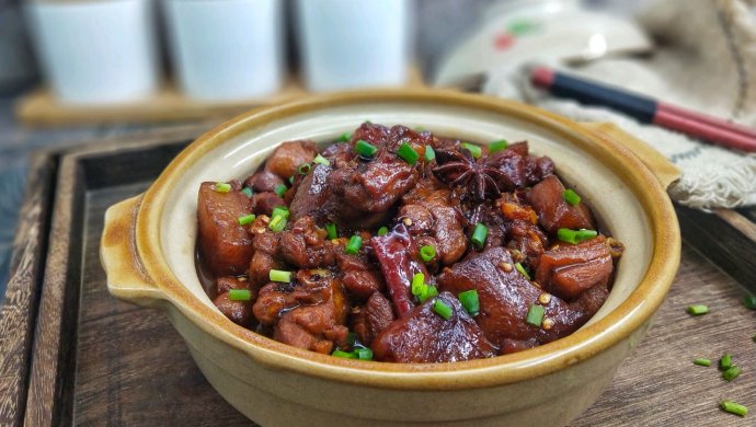 魔芋豆腐，啤酒炖鸭
