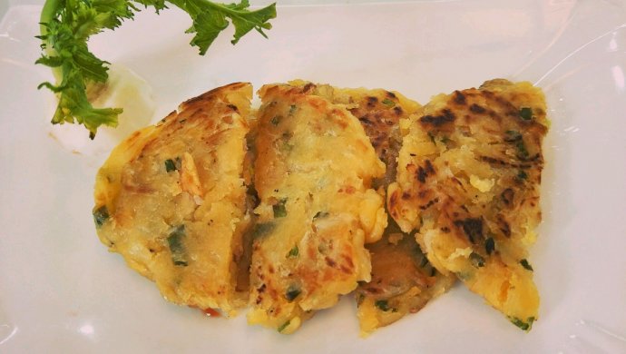 香煎萝卜饼