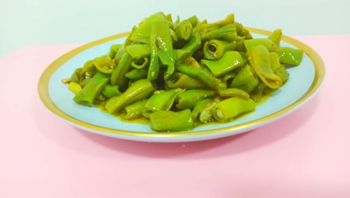 浓情五月，清炒豆角