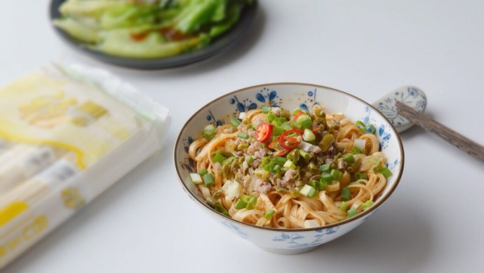老成都豇豆拌面