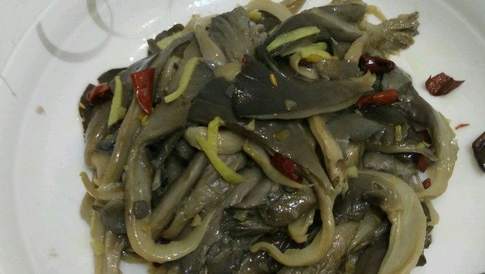 素炒平菇