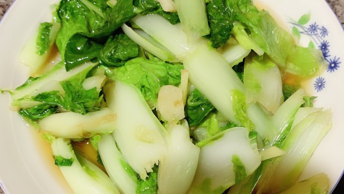 素炒小白菜