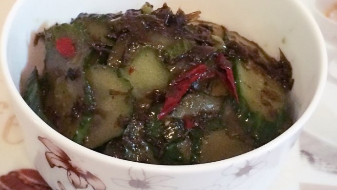 黄瓜橄榄菜