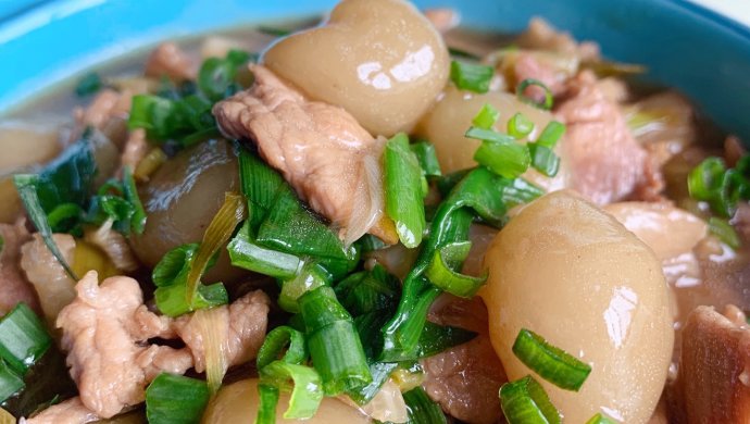 山粉圆子烧肉