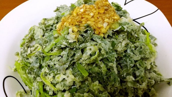 蒸茼蒿(蒸菜)