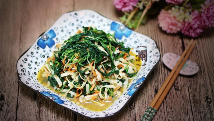 早春野味篇：炝拌马兰头