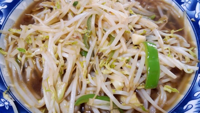 低脂餐~酸辣绿豆芽