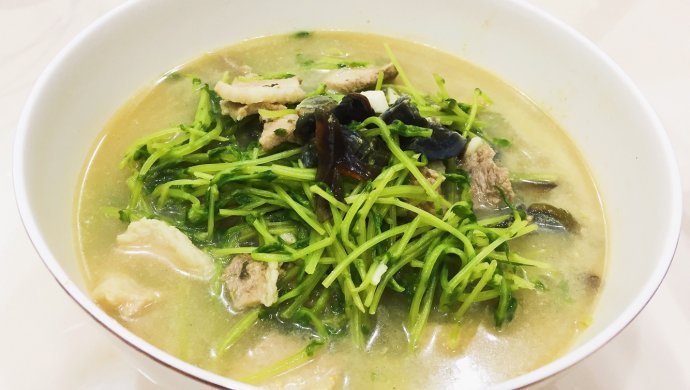 上汤豆苗