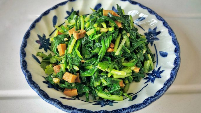 野菜的风味～马兰头香干