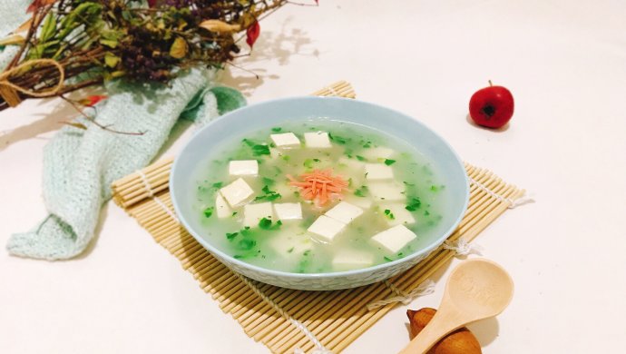 荠菜豆腐羹