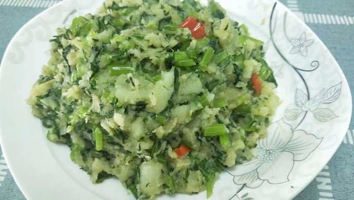 划菜之茼蒿新做