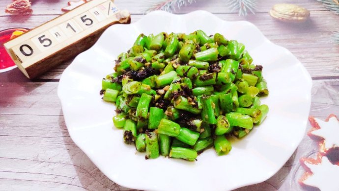 懒人菜之橄榄菜四季豆