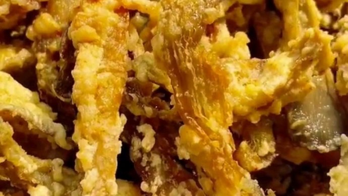 干炸蘑菇