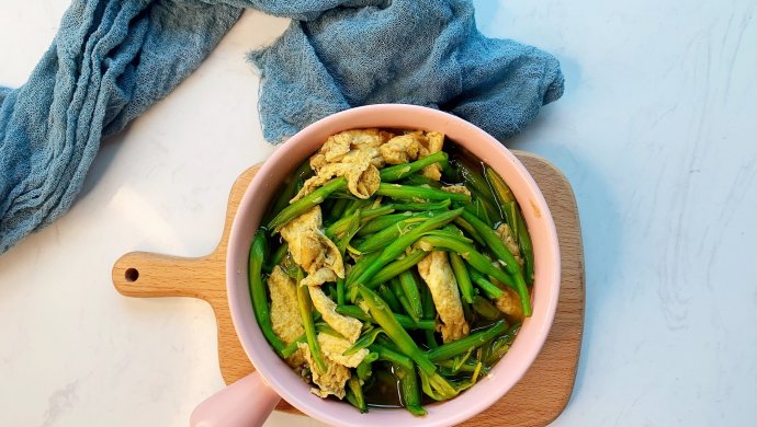 鲜黄花菜炒鸡蛋
