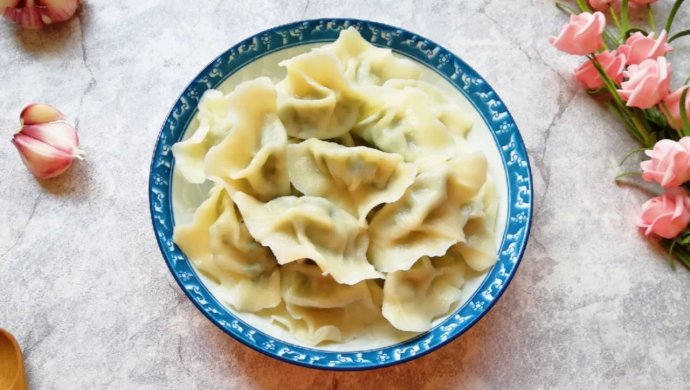 茼蒿大肉馅饺子