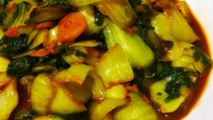 炝炒小油菜