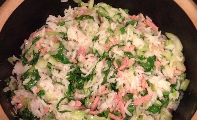 上海青菜饭