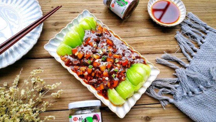 酱香耗油上海青