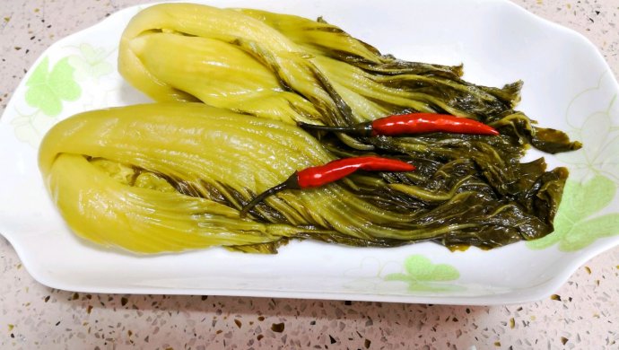 自制酸菜(客家水碌菜)