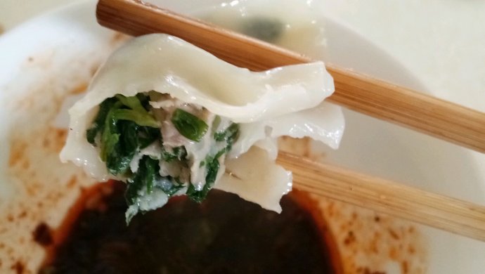 马兰头饺子