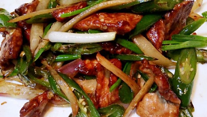 重庆江湖菜之子姜炒肉片