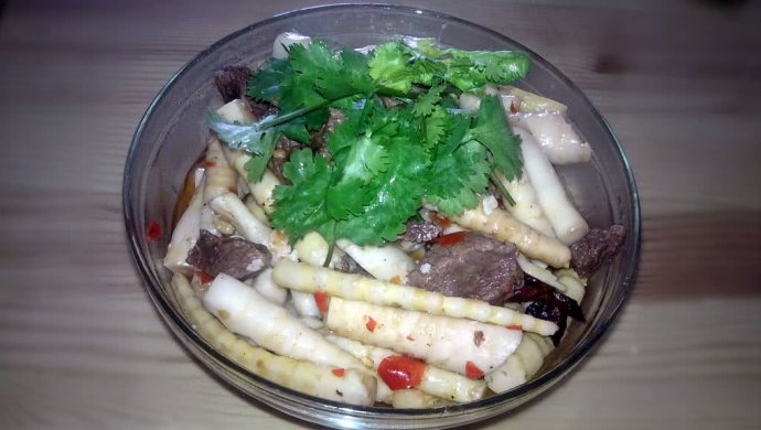 笋尖牛肉