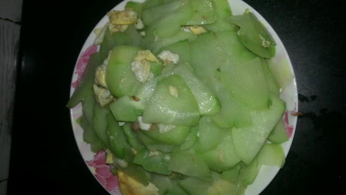 佛手瓜炒鸡蛋