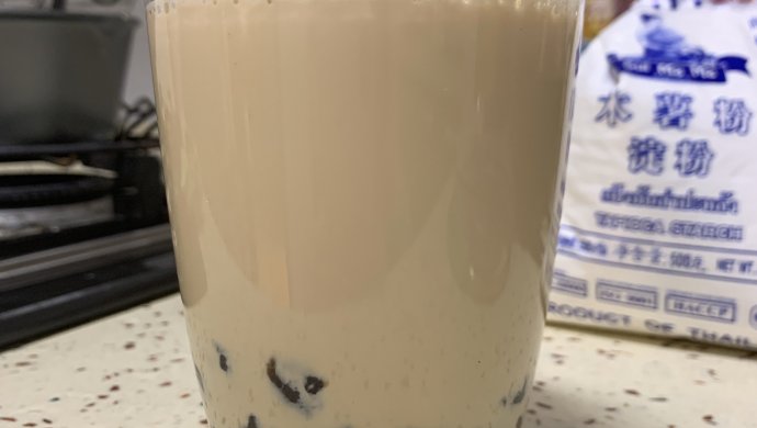 珍珠奶茶（自制珍珠）