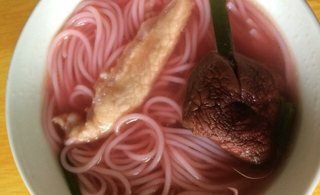 红菇瘦肉粉?面