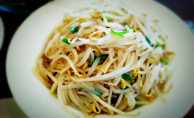 清炒绿豆芽