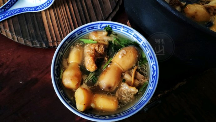排骨蘑菇汤
