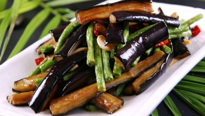 长豆角烧茄子
