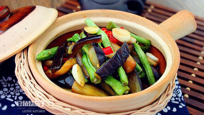 豆角烧茄子