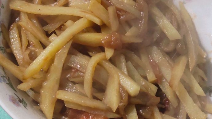西红柿炖土豆长茄子