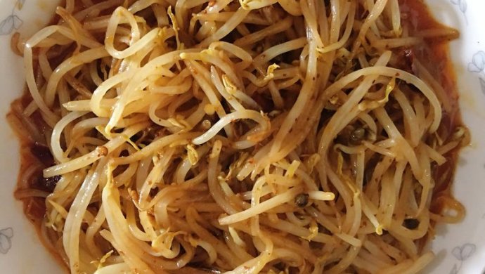 酸辣绿豆芽