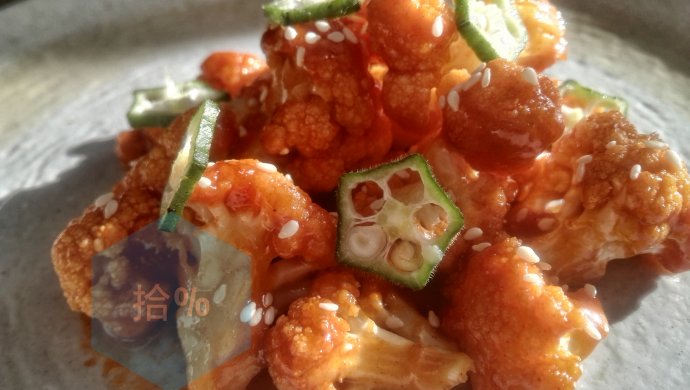 番茄芝麻菜花【菜花主题】