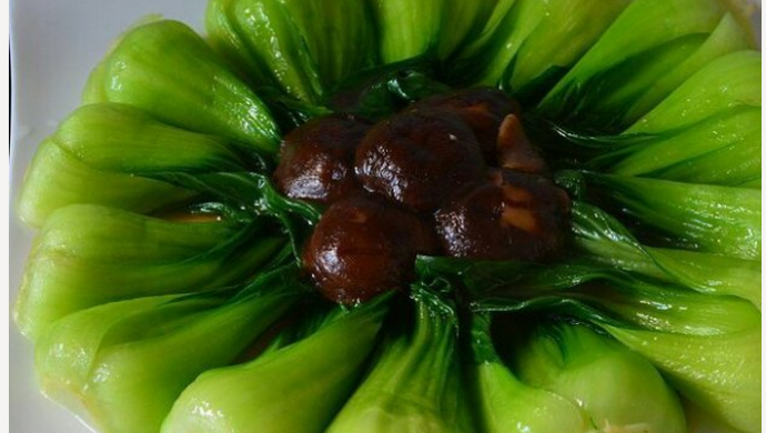 香菇上海青