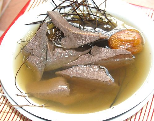 猪横?煲鸡骨草