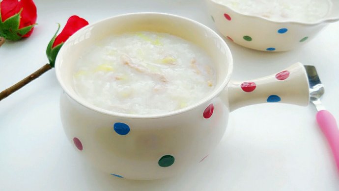 白菜瘦肉粥