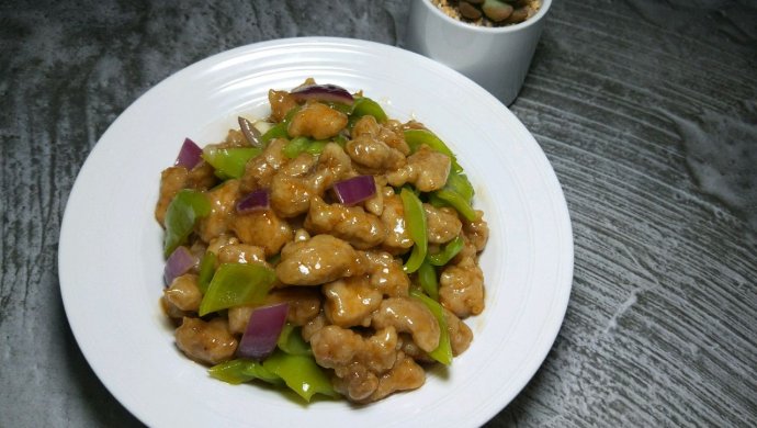 尖椒溜肉段
