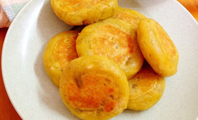 香煎红薯饼