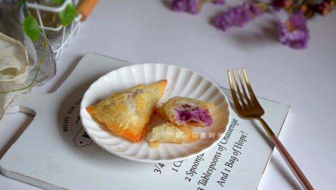 酥脆甜香芋泥派
