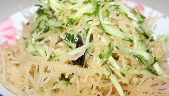 清新爽口小凉菜:呛拌石花菜(龙须菜)