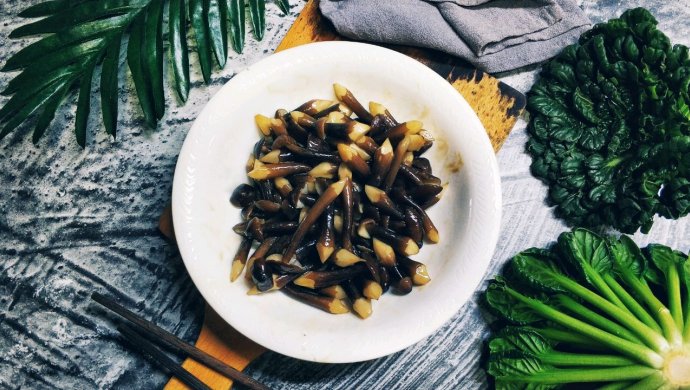 蚝油捞鸡枞菌