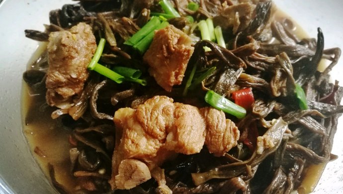干缸豆烧排骨