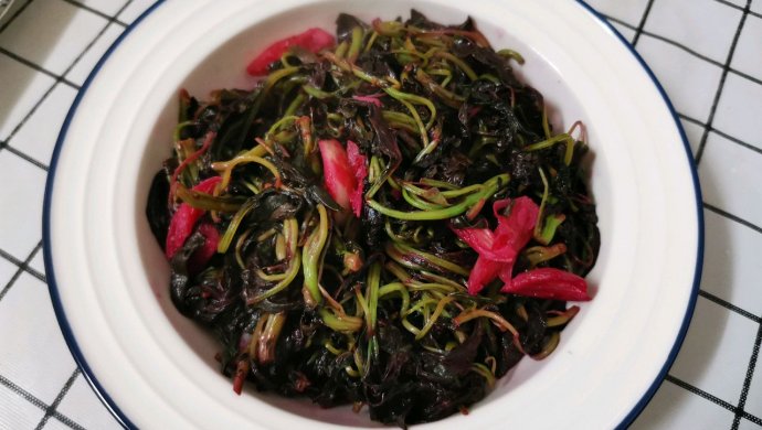 炒苋菜
