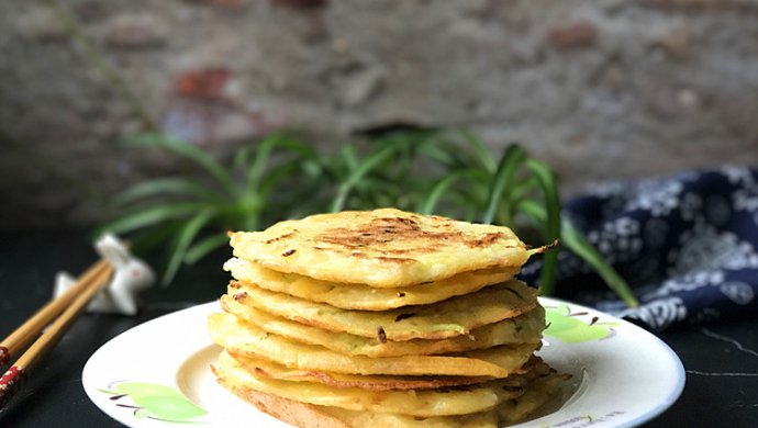 萝卜丝杂粮饼