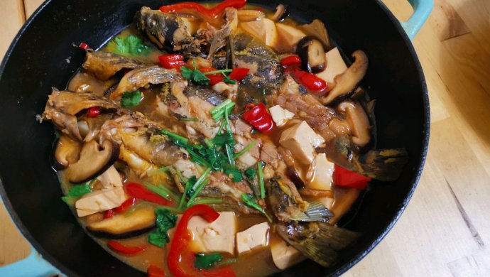 鱼与豆腐鲜美加倍,嘎鱼炖豆腐