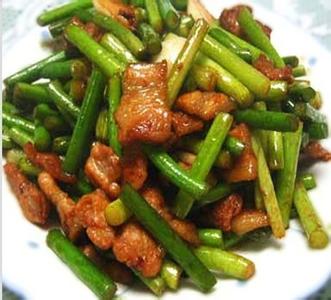 蒜薹炒肉