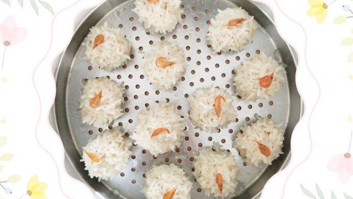 蒸馏汽珍珠圆子
